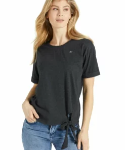 Khujo AURELIA - Camiseta Estampada - Dunkelgrau Meliert, Mujer -Tienda de ventas KHUJO 24d2871cc40d4ed5a8eb31fabb786780