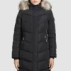 Khujo LUBECK LONG - Abrigo De Invierno - Schwarz, Mujer