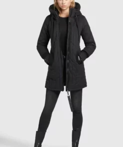 Khujo JERRY PRIME - Abrigo De Invierno - Schwarz, Mujer -Tienda de ventas KHUJO 2573d6bc14f646aeb69d80e36dac95d1