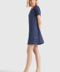 Khujo SARAI - Vestido Ligero - Dunkelblau, Mujer -Tienda de ventas KHUJO 2596ca8fe6944fdbb5f26c95600b4930