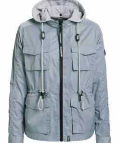 Khujo FLAMES - Chaqueta Fina - Blaugrau Hell, Mujer -Tienda de ventas KHUJO 271ec0f1b79d480f9e8b77e0131edb46