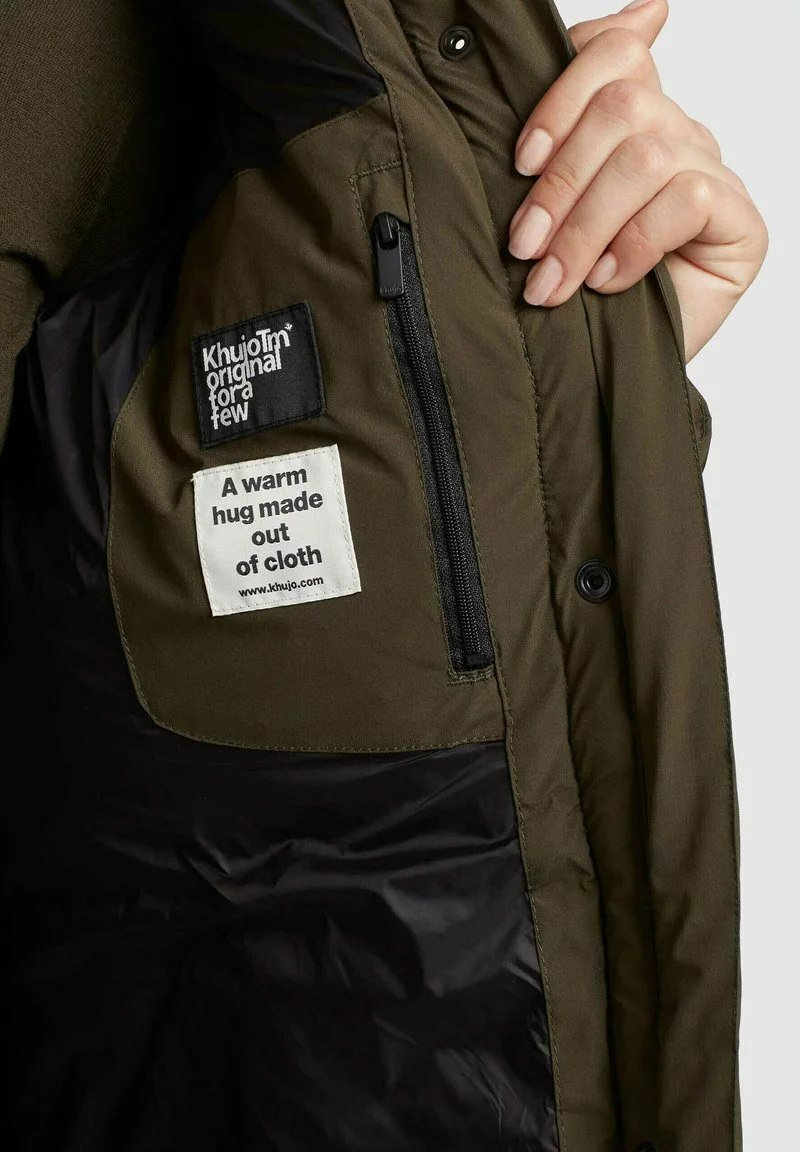 Khujo DAKOTA - Abrigo De Invierno - Khaki, Mujer 8 Khujo DAKOTA - Abrigo De Invierno - Khaki, Mujer - Imagen 8