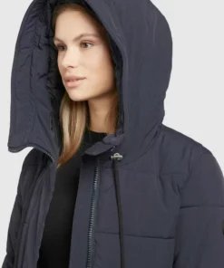 Khujo LIZZ - Abrigo De Invierno - Dunkelblau, Mujer -Tienda de ventas KHUJO 27b97eb6102c430386bdbce55e38c296