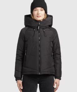 Khujo ESILA - Chaqueta De Invierno - Schwarz, Mujer