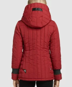 Khujo TWEETY PRIME5 LIGHT - Chaqueta De Entretiempo - Rot, Mujer -Tienda de ventas KHUJO 29251cf69bb543ecb966cdcd9c26856a