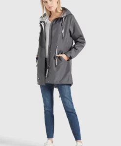 Khujo EMURI - Parka - Grey, Mujer -Tienda de ventas KHUJO 2a35d840b0c74a5c98723da14074cfea