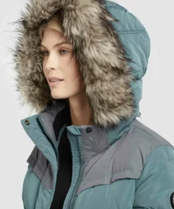Khujo WINSEN - Chaqueta De Invierno - Blaugrau, Mujer -Tienda de ventas KHUJO 2a47bbc553d74df7857a09eef2f105fa
