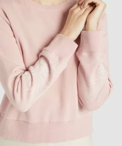 Khujo ANAKONI LEAVES EMBRO - Sudadera - Rosa, Mujer -Tienda de ventas KHUJO 2aa6d771febf4210b29ccdb5191e7f88