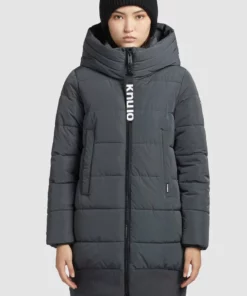 Khujo NAVASSA - Abrigo De Invierno - Grau, Mujer