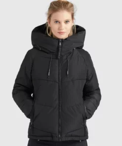 Khujo ESILA - Chaqueta De Invierno - Schwarz, Mujer