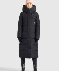 Khujo MANTEL SOULANI - Abrigo De Invierno - Schwarz, Mujer