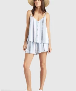 Khujo MAXINE - Shorts - Blue, Mujer -Tienda de ventas KHUJO 2cba6be8860b4c36a85e7e22072524b3