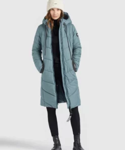 Khujo ARIBAY - Abrigo De Invierno - Blaugrau, Mujer -Tienda de ventas KHUJO 2cdd72caa8a6479fbd75a2c57a94ad07