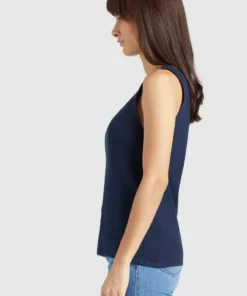 Khujo MACY - Top - Dark Blue, Mujer -Tienda de ventas KHUJO 2d1e5ebc5eab48a2a87a2a0fba0b9cee