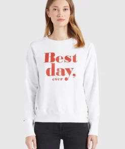Khujo SILICIA BEST DAY - Sudadera - Weiß, Mujer