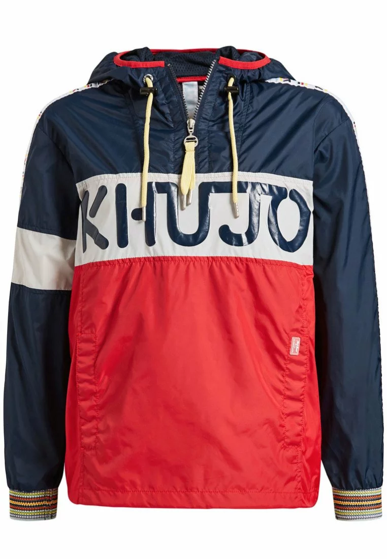 Khujo ELIANA - Cortaviento - Blue/white/red, Mujer 8 Khujo ELIANA - Cortaviento - Blue/white/red, Mujer - Imagen 8