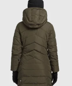 Khujo DELINAS2 - Abrigo De Invierno - Dunkeloliv, Mujer -Tienda de ventas KHUJO 2faa51ec97664b5bbb8955d2ffc7d2f8