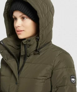 Khujo DELINAS2 - Abrigo De Invierno - Dunkeloliv, Mujer -Tienda de ventas KHUJO 3035b324004b45a7a28a8cb049ede38e