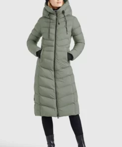 Khujo INGRAM MATT - Abrigo De Invierno - Graugrün, Mujer