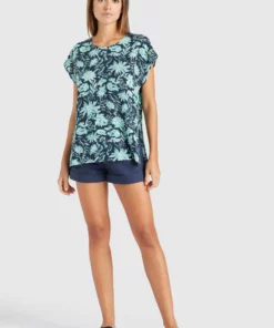 Khujo SAWYER - Blusa - Xc3 Lichen Sketch Floral App, Mujer -Tienda de ventas KHUJO 305816f68b5641f58b0007b61d6c0b66