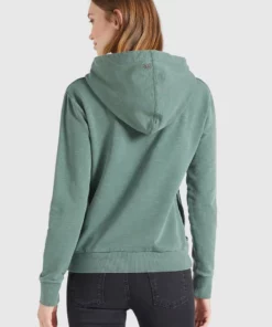 Khujo KEIKI - Jersey Con Capucha - Aqua Gewaschen, Mujer -Tienda de ventas KHUJO 306262af4db6464cb67a97715f6375c3