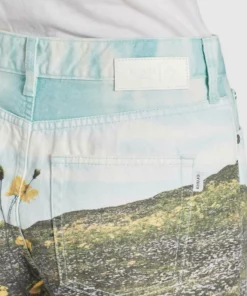 Khujo ANOUK - Shorts Vaqueros - Blau Weiß Gemustert, Mujer -Tienda de ventas KHUJO 30ed0780d5664ff99a12a26264376393
