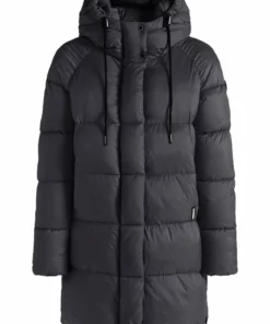 Khujo NIDALEE - Abrigo De Invierno - Schwarz, Mujer -Tienda de ventas KHUJO 315b6f8d9d9c43ceaeb2f1f2ee14fbf6