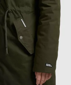 Khujo CODISH - Abrigo De Invierno - Dunkelgrün, Mujer -Tienda de ventas KHUJO 320a943b5a924d99bd4153071202d6f2