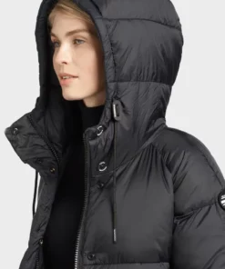 Khujo NIDALEE - Abrigo De Invierno - Schwarz, Mujer -Tienda de ventas KHUJO 3211cbbbdfd54e25b56feccdc7f477fc