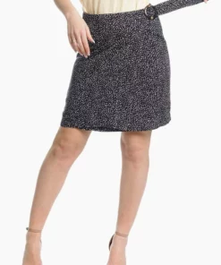 Khujo ARMATA FLOA-DO - Falda Cruzada - Black, Mujer -Tienda de ventas KHUJO 32321b81ddd9443cb90e126f3cf94c78