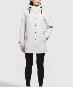 Khujo JELLE - Parka - Hellgrau, Mujer -Tienda de ventas KHUJO 323a37f35f324ac7ac974adb2a98bffa