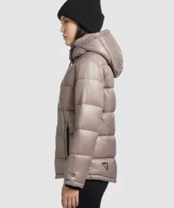 Khujo GERDA SHINY - Abrigo De Invierno - Taupe Glänzend, Mujer -Tienda de ventas KHUJO 32795966e1e64d859a930de42c3260ca