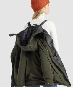 Khujo KANDA - Abrigo De Invierno - Dunkeloliv, Mujer 12 Khujo KANDA - Abrigo De Invierno - Dunkeloliv, Mujer -Tienda de ventas KHUJO 3299e482316d41d6bce17cfb639710e9