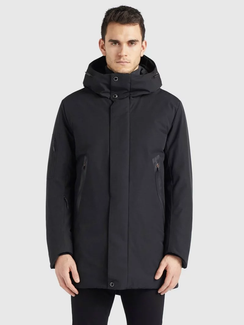 Khujo RACE - Abrigo De Invierno - Schwarz, Hombre 1 Khujo RACE - Abrigo De Invierno - Schwarz, Hombre