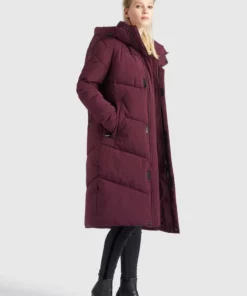 Khujo TORINO - Abrigo De Invierno - Weinrot, Mujer -Tienda de ventas KHUJO 343cbac2e4b241a285eacc88a2e135e9