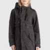 Khujo BANELE - Parka - Black, Mujer