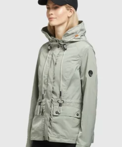 Khujo DEBBY - Chaqueta Fina - Blassgrün, Mujer -Tienda de ventas KHUJO 3508721e855f4d1d854bd1dd00385fb1
