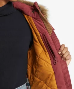 Khujo EFFI - Abrigo De Invierno - Red, Mujer -Tienda de ventas KHUJO 355e2f4e1e02423c90dd7a2376de9435