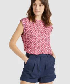 Khujo MALVINA - Blusa - Red, Mujer