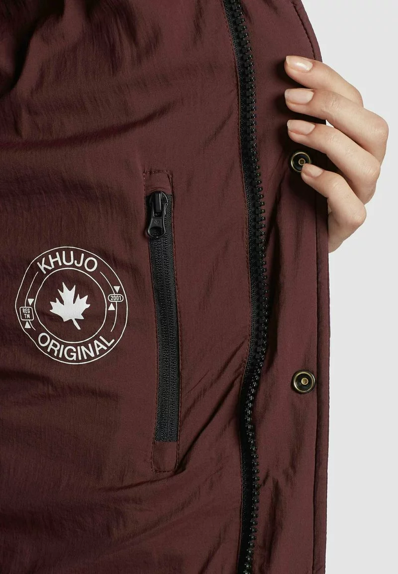 Khujo WENCKE MATT - Abrigo De Invierno - Weinrot, Mujer 8 Khujo WENCKE MATT - Abrigo De Invierno - Weinrot, Mujer - Imagen 8