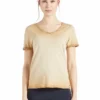 Khujo BARU - Camiseta Básica - Sand, Mujer