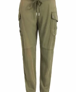 Khujo JOSLIN - Pantalones Cargo - Khaki Gewaschen, Mujer -Tienda de ventas KHUJO 3811a0d61c94423cbd3fd7a242c73219