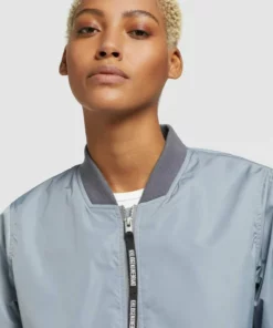 Khujo STENCE - Chaquetas Bomber - Blaugrau Hell, Mujer -Tienda de ventas KHUJO 38439e4bd09b4457bed32593d9c7dfcc