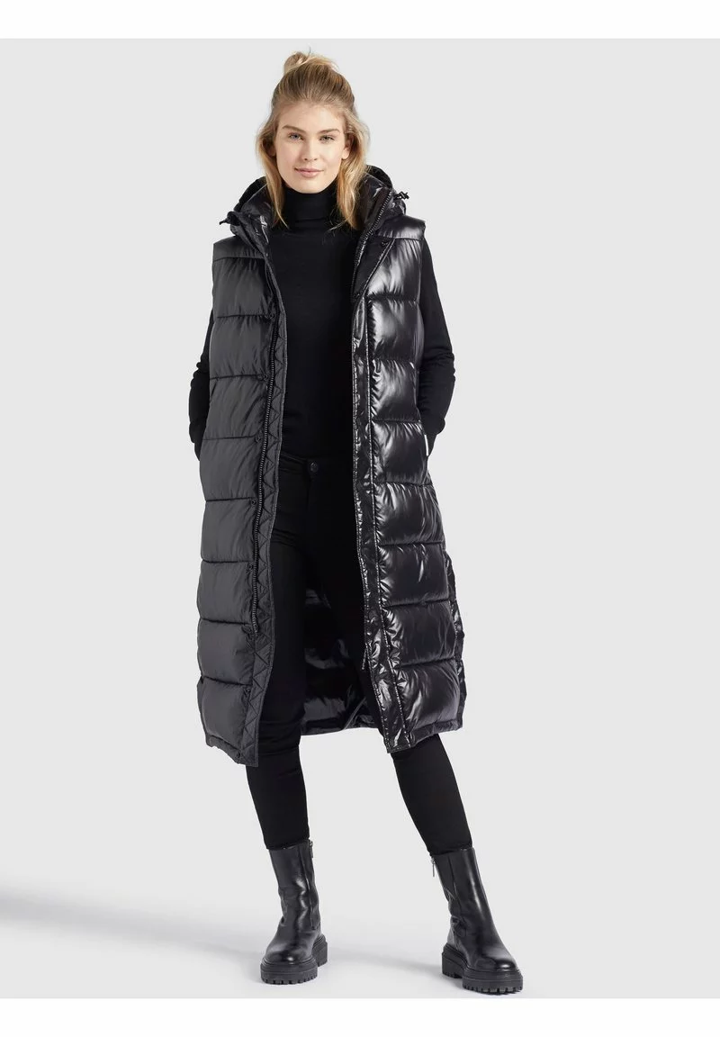 Khujo MAGNETA SHINY - Chaleco - Schwarz, Mujer 2 Khujo MAGNETA SHINY - Chaleco - Schwarz, Mujer - Imagen 2