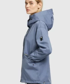 Khujo FRIPS - Chaqueta De Entretiempo - Blau, Mujer -Tienda de ventas KHUJO 3977dccdbfd34acca46817acc69a449b