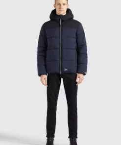 Khujo UDAY - Chaqueta De Invierno - Dunkelblau, Hombre -Tienda de ventas KHUJO 39959464b582436694f38df2d2cd9f17