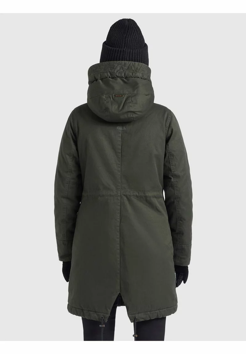 Khujo MANTEL XENIA - Abrigo De Invierno - Dunkelgrün, Mujer 3 Khujo MANTEL XENIA - Abrigo De Invierno - Dunkelgrün, Mujer - Imagen 3
