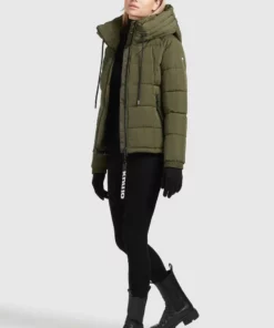 Khujo LILENA - Chaqueta De Invierno - Dunkeloliv, Mujer -Tienda de ventas KHUJO 3bbb57c275d143d487ebbfc974d6fceb