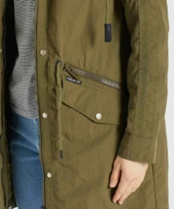 Khujo NEPHELE - Parka - Khaki, Mujer -Tienda de ventas KHUJO 3c4d231c81c84654bd66b0393e561d2b