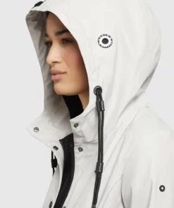 Khujo GLENNA - Impermeable - Hellgrau, Mujer -Tienda de ventas KHUJO 3cc8646fe1984374aba4a30dd57133c3